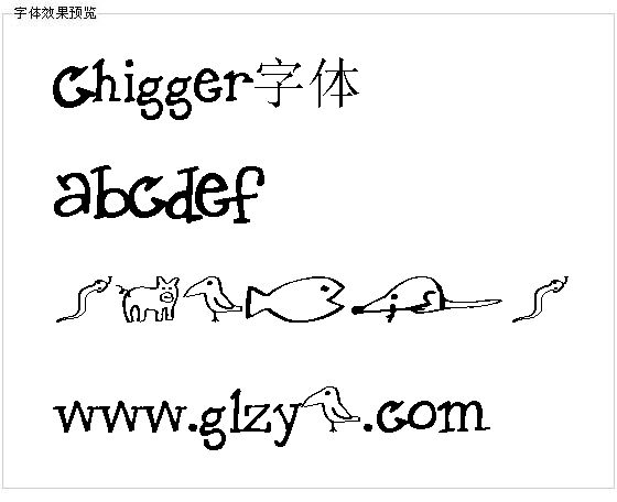 Chigger字体