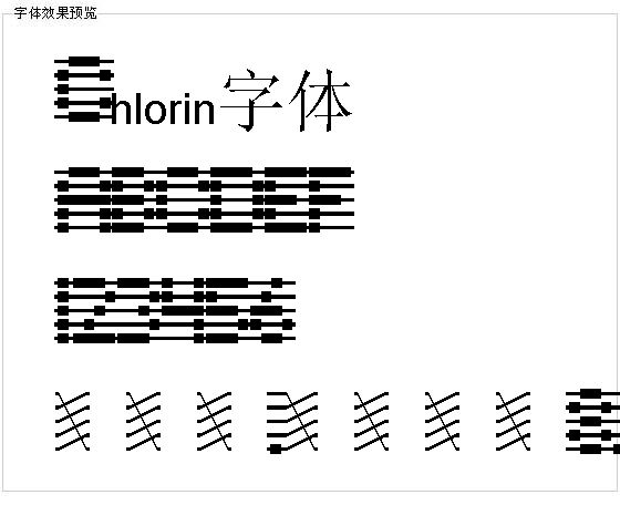 Chlorin字体