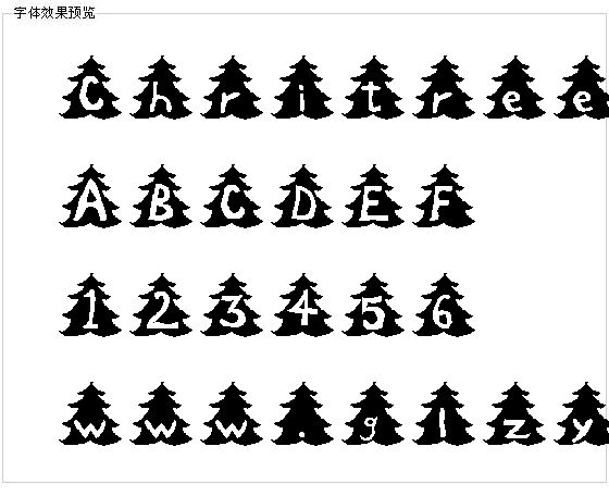 Chritree字体