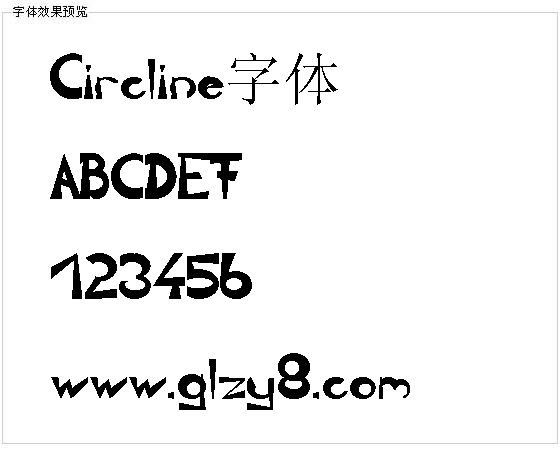 Circline字体