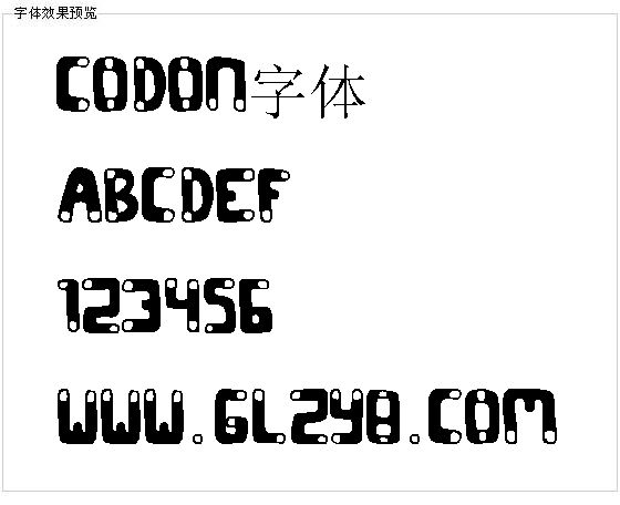 Codon字体