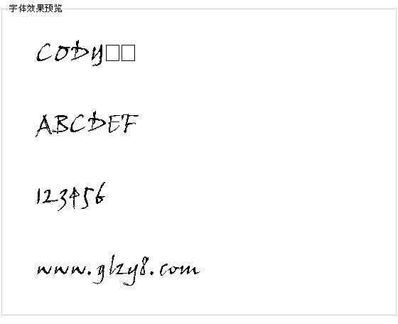 CODY字体