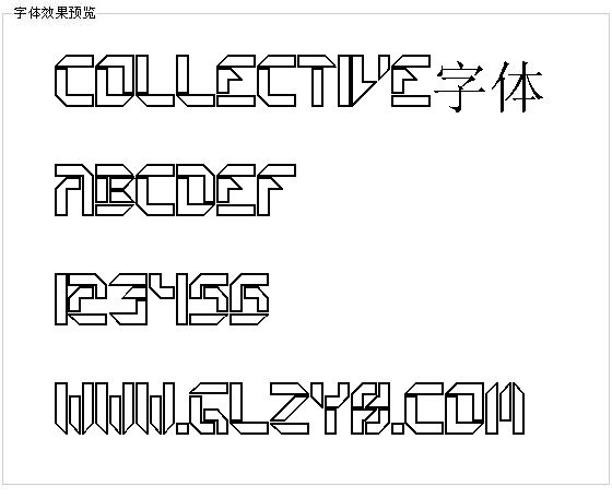 Collective字体