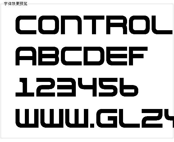 Controller字体