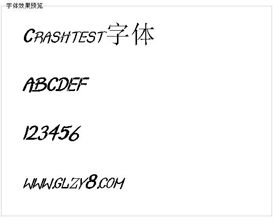 Crashtest字体