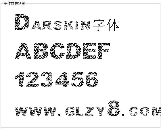 Darskin字体