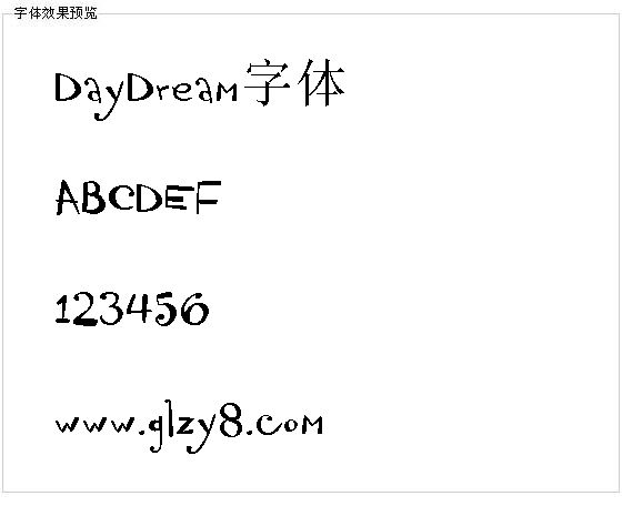 DayDream字体