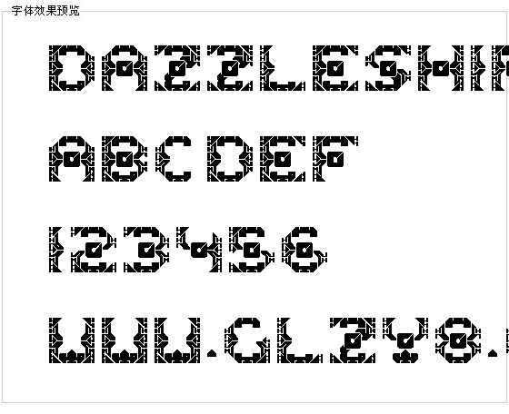 Dazzleships字体