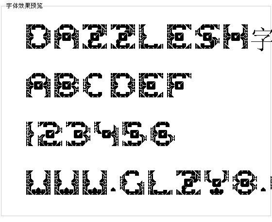 Dazzlesh字体