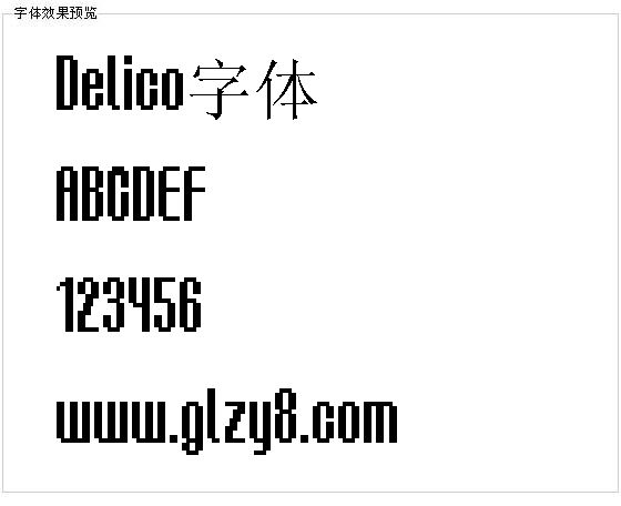 Delico字体