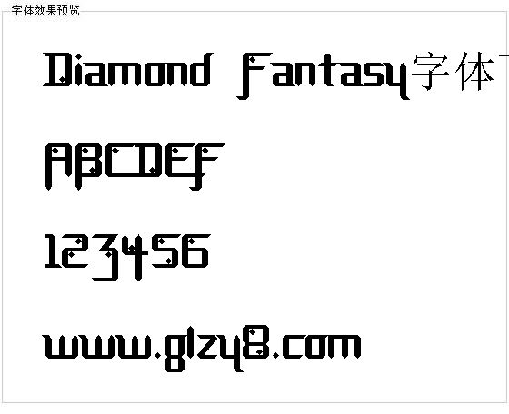 Diamond Fantasy字体下载