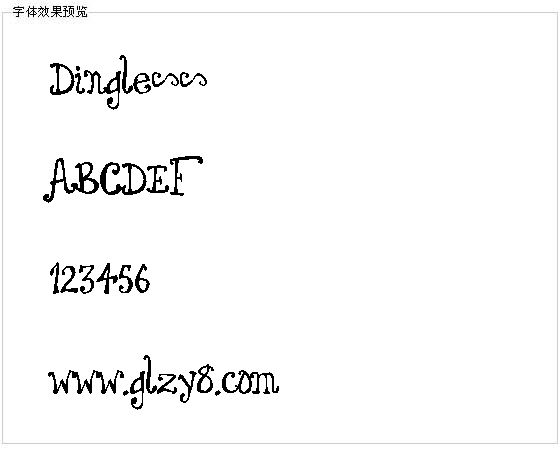 Dingle字体