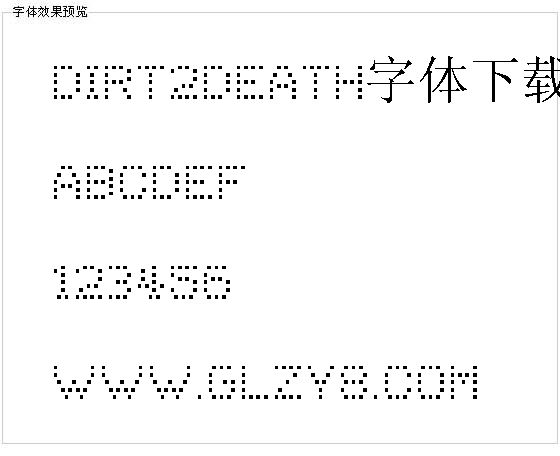 DIRT2DEATH字体下载