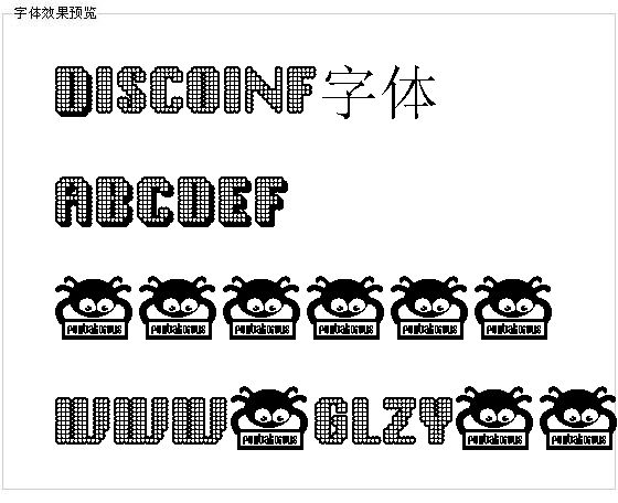 Discoinf字体