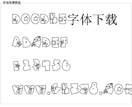 Doodle字体下载