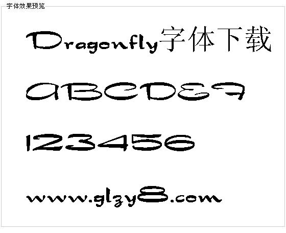 Dragonfly字体下载