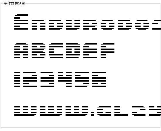 Endurodos字体