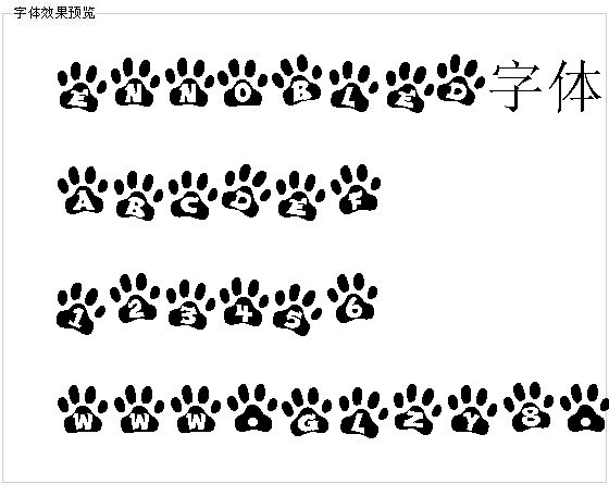 Ennobled字体