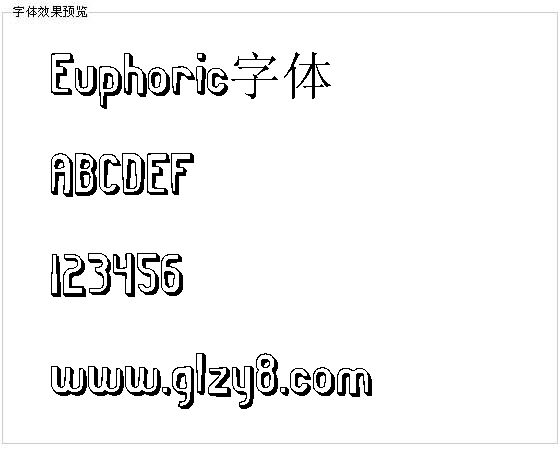 Euphoric字体