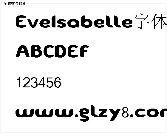 EveIsabelle字体