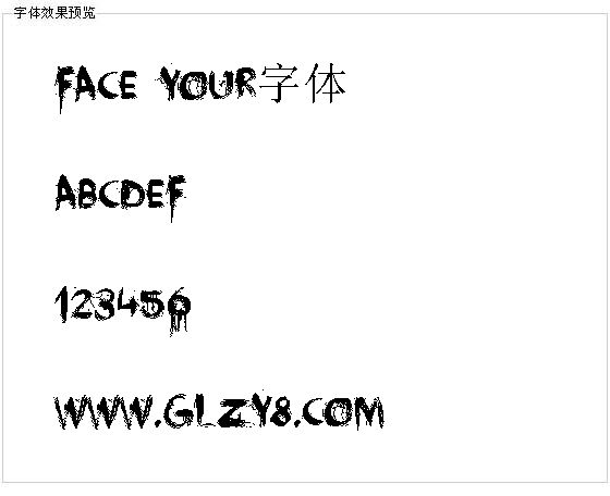 Face Your字体