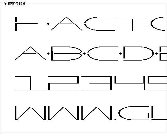 Factor字体下载