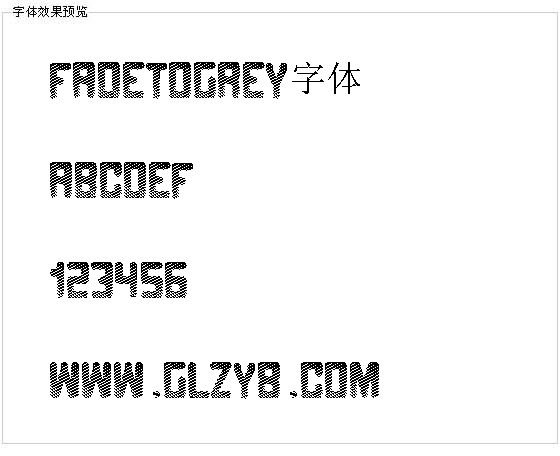 Fadetogrey字体