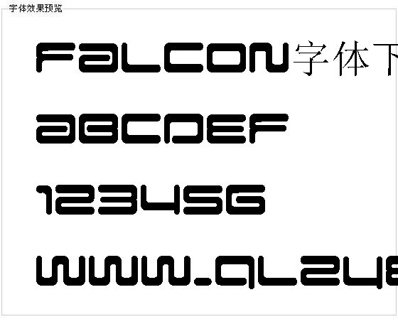 Falcon字体下载