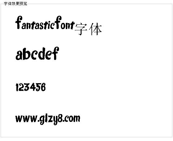 FantasticFont字体