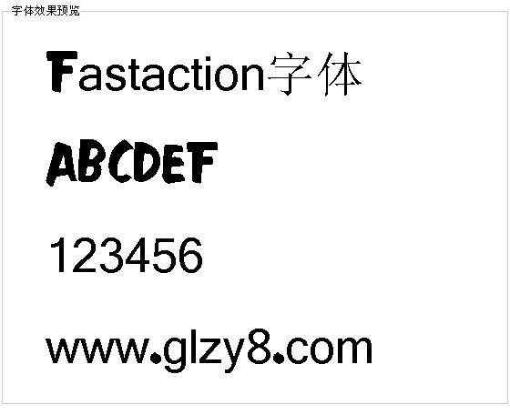 Fastaction字体