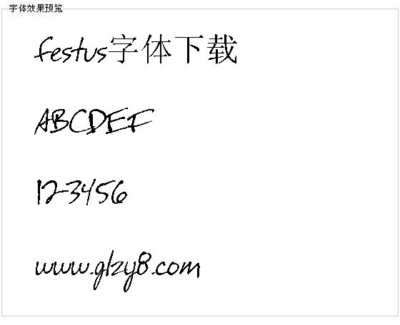 festus字体下载