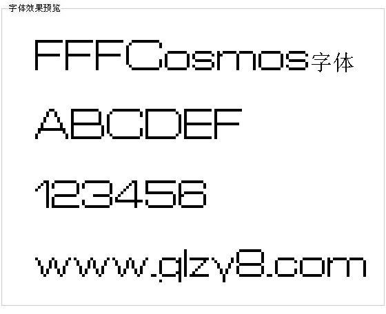 FFFCosmos字体