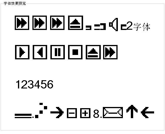 FFFExtras2字体