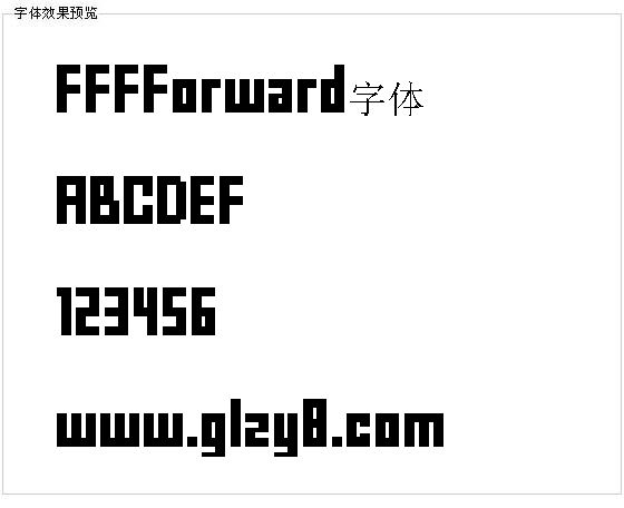 FFFForward字体