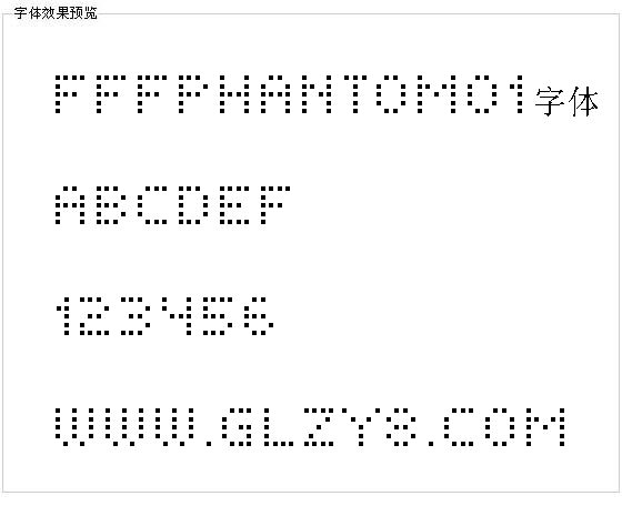 FFFPhantom01字体