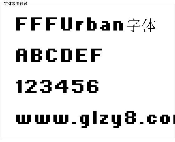 FFFUrban字体