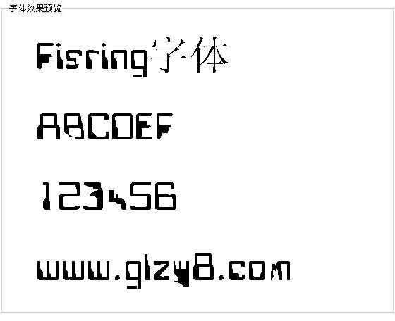 Fisring字体