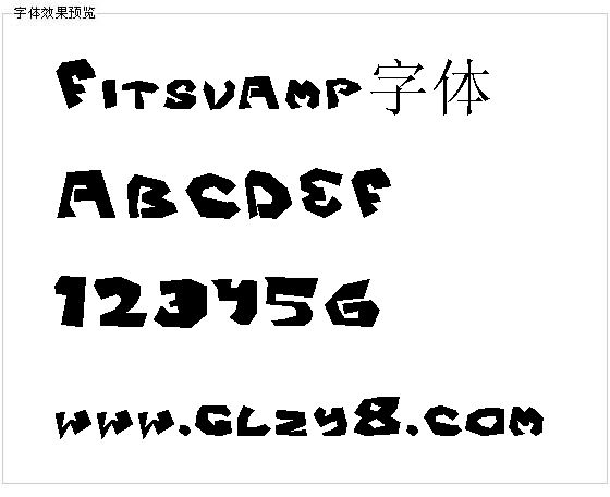 Fitsvamp字体