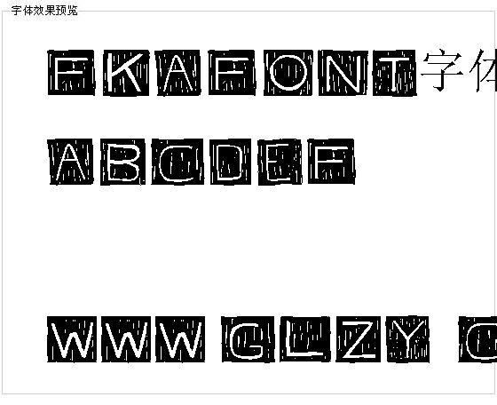 Fkafont字体