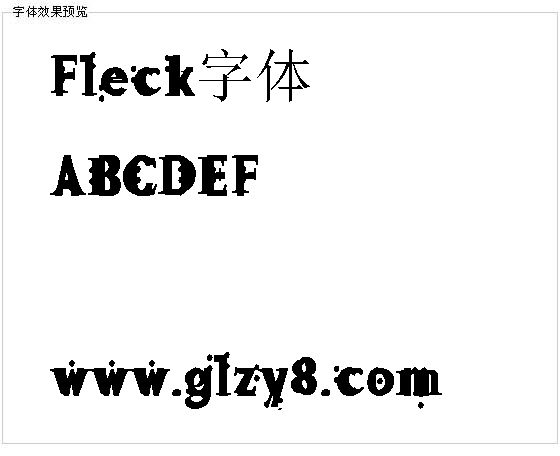 Fleck字体