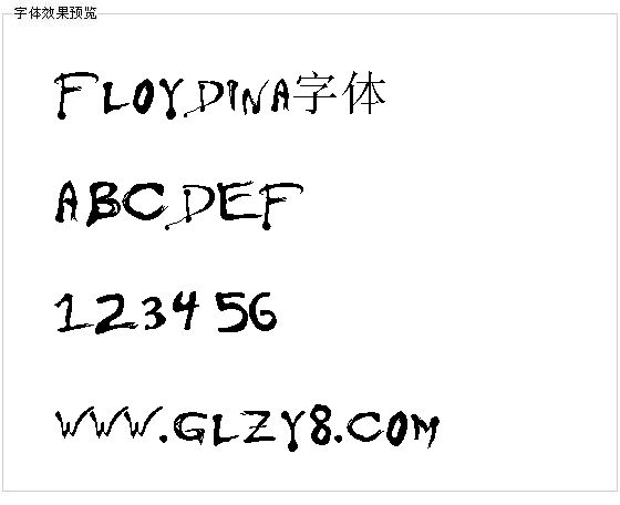 Floydina字体