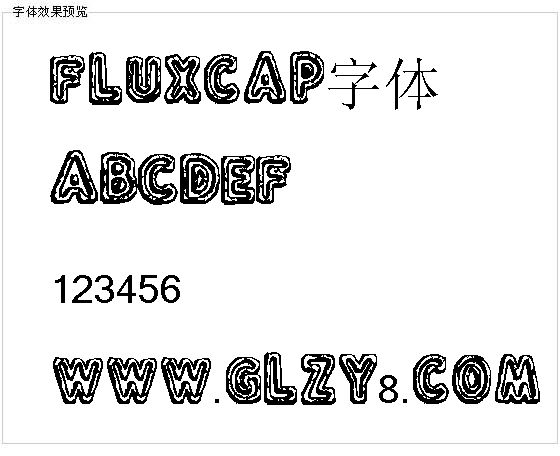 Fluxcap字体