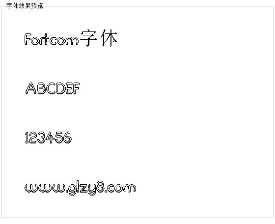 Fortcom字体