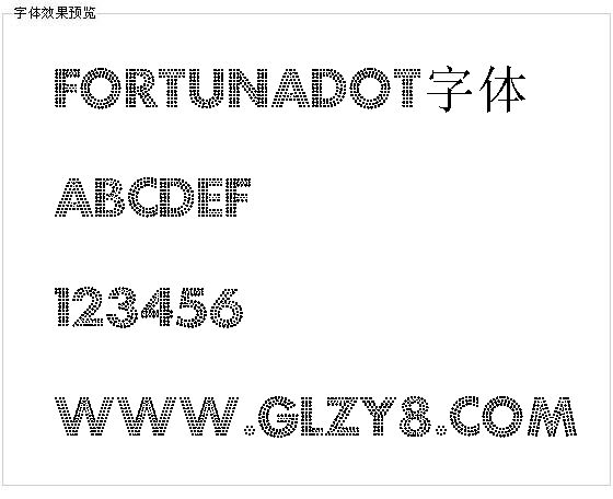 Fortunadot字体