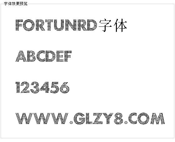 Fortunrd字体