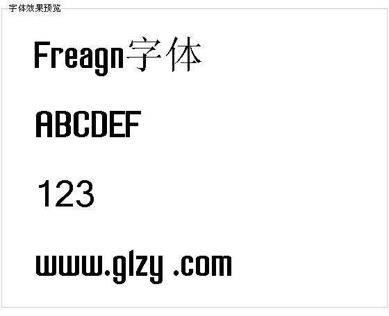 Freagn字体