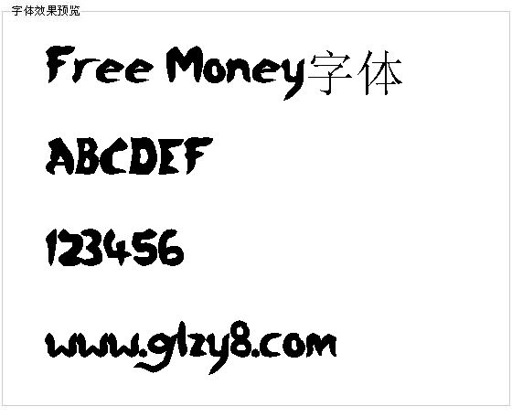 Free Money字体