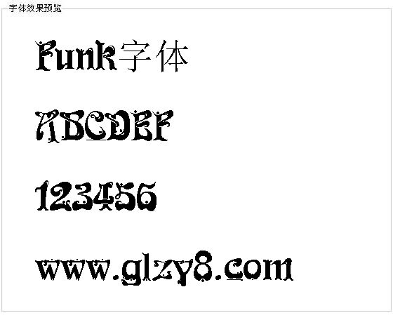 Funk字体