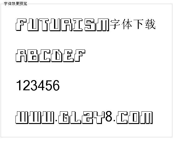 Futurism字体下载