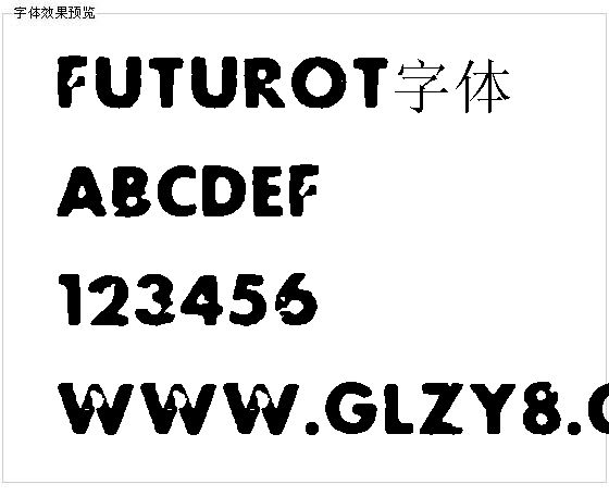 Futurot字体